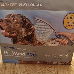 Waterpik Pet Wand PRO Dog Bathing Wand - Blue